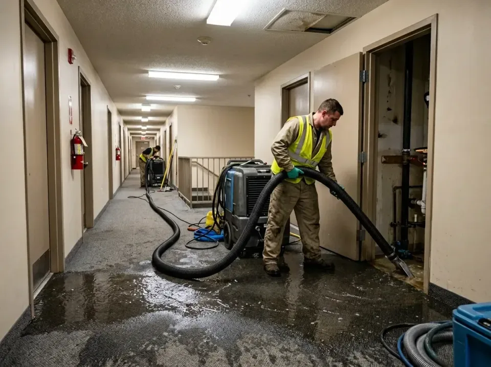 multi-unit-apartment-hallway-f-005 — frequently asked questions, Emergency Burst Pipe Water Extraction & Removal in Waukee,…